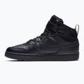 Buty dziecięce Nike Court Borough Mid 2 black/black/black 2