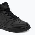 Buty dziecięce Nike Court Borough Mid 2 black/black/black 7