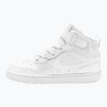 Buty dziecięce Nike Court Borough Mid 2 white/white/white 2