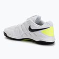 Buty do tenisa dziecięce Nike Court Vapor X Jr white/volt/black 3
