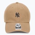 Czapka z daszkiem 47 Brand MLB New York Yankees Base Runner CLEAN UP khaki 2