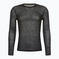 Bluza termoaktywna męska Smartwool Intraknit Merino 200 Crew black/white