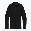 Longsleeve termoaktywny damski Smartwool Merino 250 Baselayer 1/4 Zip Boxed black