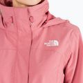 Kurtka przeciwdeszczowa damska The North Face Sangro slate rose light heather 4