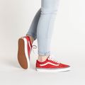 Buty Vans UA Old Skool racing red/true white 2