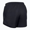 Spodenki do biegania damskie Under Armour Fly By 2.0 black/black/reflective 6