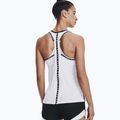 Tank top treningowy damski Under Armour Knockout Tank white/white/black 8