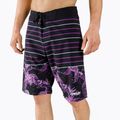 Szorty kąpielowe męskie Oakley Retro Split 21 purple flower/stripe 5