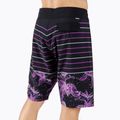 Szorty kąpielowe męskie Oakley Retro Split 21 purple flower/stripe 7