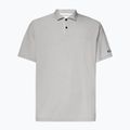 Koszulka polo męska Oakley Aero Hydrolix stone gray hthr