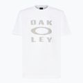 Koszulka męska Oakley Bark Ellipse Tee white