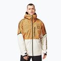 Kurtka snowboardowa męska Oakley TC Gunn 2.0 RC Shell yellow crackle pt/white