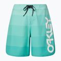 Szorty kąpielowe męskie Oakley Retro Mark 19" mint green 4