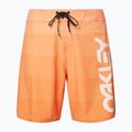 Szorty kąpielowe męskie Oakley Retro Mark 19" soft orange 4