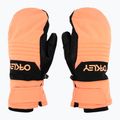 Rękawice snowboardowe Oakley B1B Mittes soft orange 3