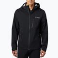 Kurtka przeciwdeszczowa męska Columbia Titan Pass 2.5L black