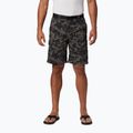Spodenki trekkingowe męskie Columbia Silver Ridge Printed Cargo black camo 5