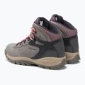 Buty trekkingowe damskie Columbia Newton Ridge Plus WP Amped stratus/ canyon rose 3