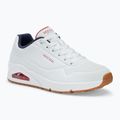 Buty męskie SKECHERS Uno Stand On Air white/navy/red