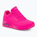 Buty damskie SKECHERS Uno Night Shades hot pink