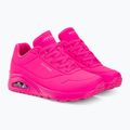 Buty damskie SKECHERS Uno Night Shades hot pink 5