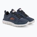 Buty męskie SKECHERS Track Knockhill navy/orange 5