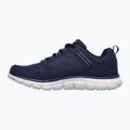 Buty męskie SKECHERS Track Knockhill navy/orange 3