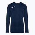 Longsleeve piłkarski dziecięcy Nike Dri-Fit Park VII midnight navy/white