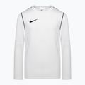 Bluza piłkarska dziecięca Nike Dri-FIT Park 20 Crew white/black/black