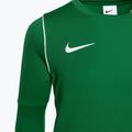 Bluza piłkarska dziecięca Nike Dri-FIT Park 20 Crew pine green/white/white 3