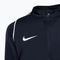 Bluza piłkarska dziecięca Nike Dri-FIT Park 20 Knit Track obsidian/white/white 3