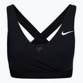 Biustonosz treningowy do karmienia Nike Swoosh Bra black/white