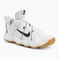Buty do siatkówki Nike React Hyperset white/black/gum light brown