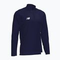 Bluza piłkarska dziecięca New Balance Training 1/4 Zip Knitted navy