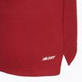 Bluza piłkarska dziecięca New Balance Training 1/4 Zip Knitted burgundy 5