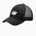 Czapka z daszkiem New Balance Lifestyle Athletics Trucker black/white 5