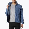 Bluza polarowa męska Columbia Fast Trek II bluestone/collegiate navy 5