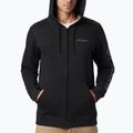 Bluza męska Columbia Logo Fleece Full Zip black/csc sleeve logo
