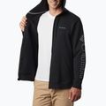 Bluza męska Columbia Logo Fleece Full Zip black/csc sleeve logo 3