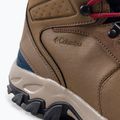 Buty trekkingowe męskie Columbia Newton Ridge Plus II Wp light brown/red velvet 9