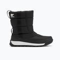 Śniegowce dziecięce Sorel Outh Whitney II Puffy Mid black 8