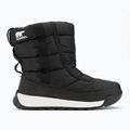 Śniegowce dziecięce Sorel Outh Whitney II Puffy Mid black 2