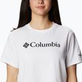 Koszulka trekkingowa damska Columbia North Cascades Cropped white 5