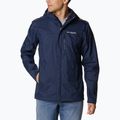 Kurtka przeciwdeszczowa męska Columbia Pouring Adventure collegiate navy
