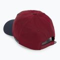 Czapka z daszkiem Columbia Roc II Ball red jasper/coll navy/gem patch 3