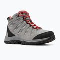 Buty trekkingowe damskie Columbia Redmond III Mid Wp steam/red coral 10