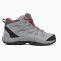 Buty trekkingowe damskie Columbia Redmond III Mid Wp steam/red coral 2