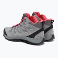 Buty trekkingowe damskie Columbia Redmond III Mid Wp steam/red coral 3