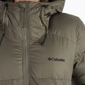 Płaszcz puchowy damski Columbia Pike Lake Long stone green/olive green 5