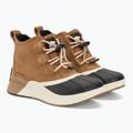 Śniegowce juniorskie Sorel Ona Classic Suede camel brown/sea salt 4